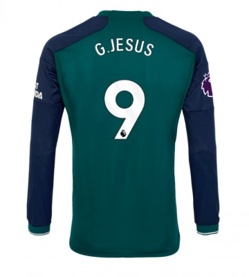 Arsenal Gabriel Jesus #9 Tredjetröja 2023-24 Långärmad